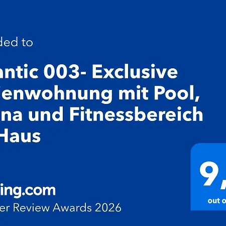Atlantic 003- Exclusive Mit Pool, Sauna Und Fitnessbereich Im Haus