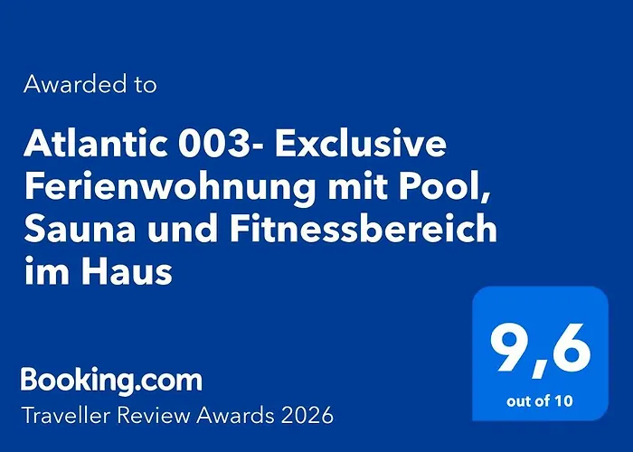 Atlantic 003- Exclusive Mit Pool, Sauna Und Fitnessbereich Im Haus